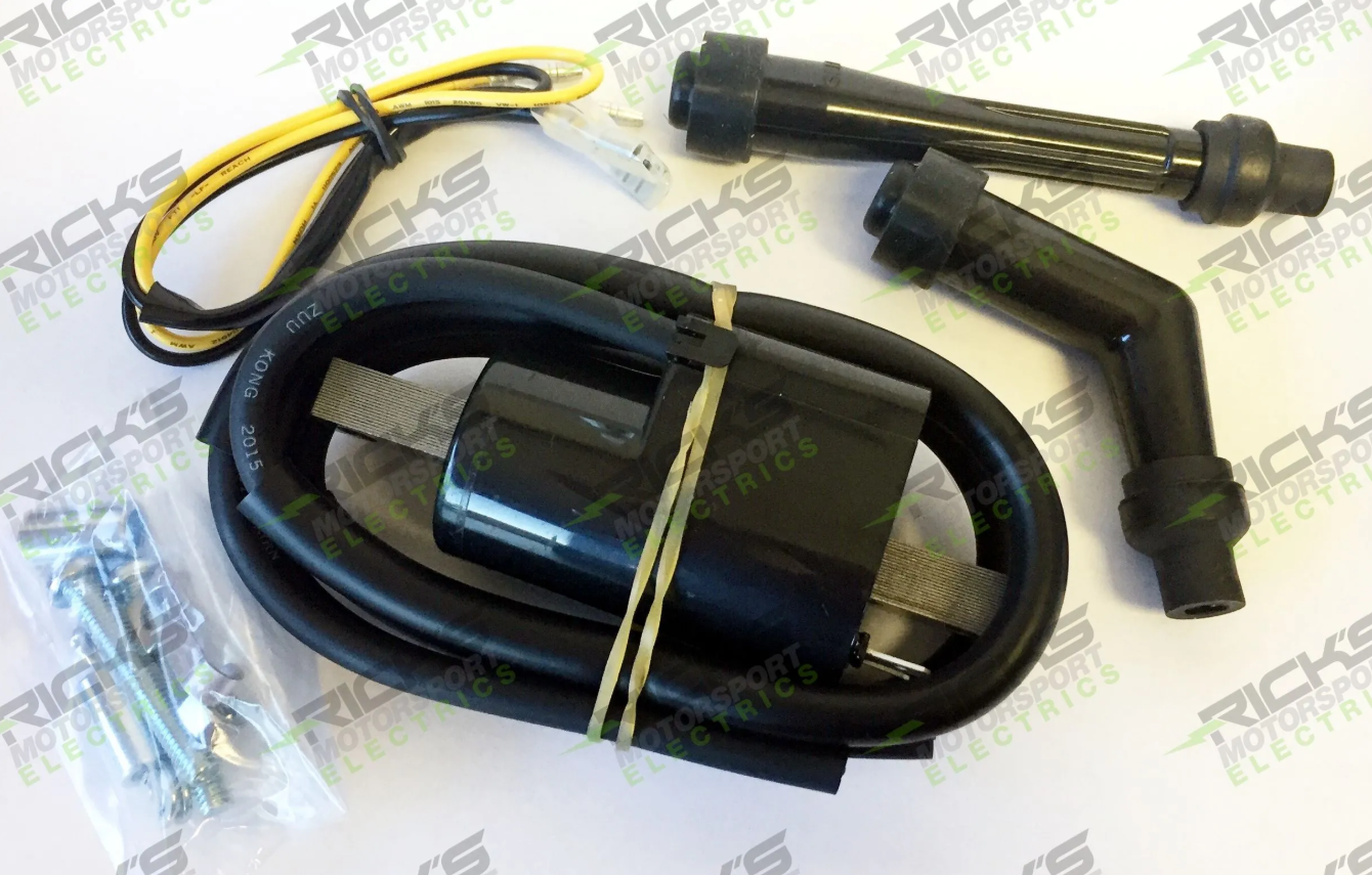 Rick's Motorsports Electrics Universal Ignition Coils for Honda CB400F '13-18 Rick's Motorsports Electrics Universal Ignition Coils for Honda CB400F '13-18